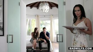 Stepsiblings Take Advantage of MILF Crystal Rush