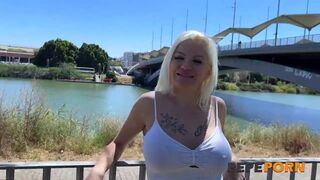 Euforia's special afternoon dates: PUBLIC NUDITY and a hardcore fuck afterwards!
