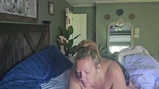 I love riding my married neighbor until he fills my fertile pussy with a big load