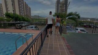 I invite my new neighbor to my apartment to fuck very hard until I fill her tight, delicious pussy with lots of milk. - 4 image