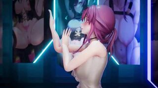 XXX Gameplay - Sexy Teen Striptease And Dancing Naked - Hentai Game