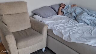 Naughty wife asked her girlfriend from next room to watch how she is having sex with her husband