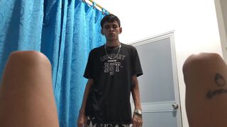 I discover my little stepsister masturbating in her room and I help her and fuck her hard - Spanish porn - Russian porn