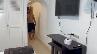 My housemate me hard in the shower