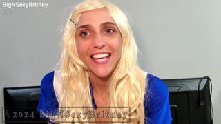 Big N Sexy Britney - Cheerleader - Blowjob AND ANAL! - Promo Video (1 Min NSFW Teaser)