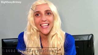 Big N Sexy Britney - Cheerleader - Blowjob AND ANAL! - 5 Minute Preview