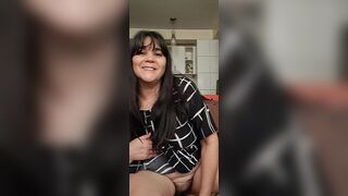 It's your first time, seeing a mature woman's pussy