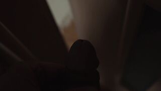 Busty MILF roommate masturbates then I fucked her