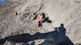 Milf is Shocked! She had to Suck&Fucks on the Beach!1