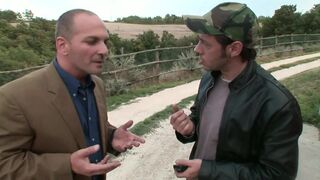 Beautiful Sexy Redhead MILF with Huge Tits Gives a Blowjob to a Big Italian Cock That Cums in Her Mouth - 4 image