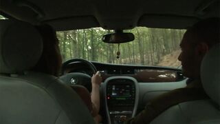 Beautiful Sexy Redhead MILF with Huge Tits Gives a Blowjob to a Big Italian Cock That Cums in Her Mouth - 6 image