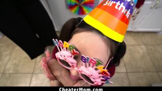 Stepmom and stepsister Wants to Prepare Something Special for Stepson - Cheatermom