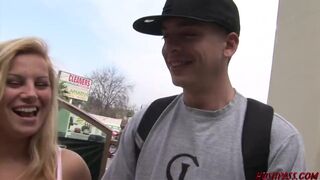 Step Mom with huge tits fucks inexperienced guy - 3 image