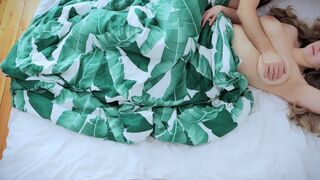 Beautiful wife and morning sex with her big tits in the morning