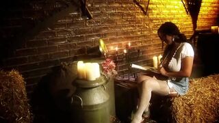 Barbara Gets Fucked In The Hay