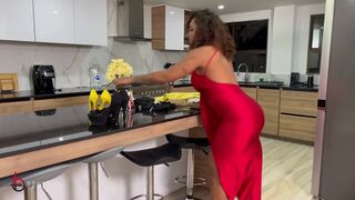 I Catch My Thick-ass Maid Jerking off and Give Her My BBC - Carla Morelli & Brandon