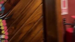 sex in the toilets of the restaurant. Compilation