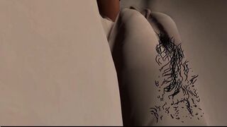 CG VR animation tentacle clip game Virt a Fella hentai cartoon. The witch in the hat lured a little angel to her and persuaded her to participate in anal fisting, it's nice that the hotty has a tiny fist.