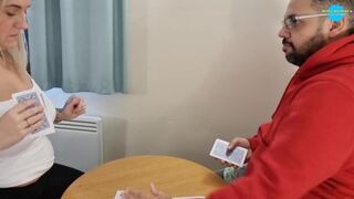 Undress poker...hawt as fuck!