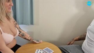 Undress poker...hawt as fuck!