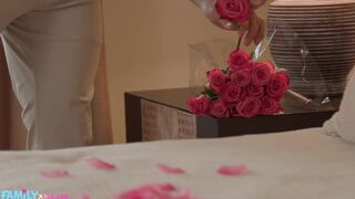 FamilyXXX - Overspread Mother I'd Like To Fuck Stepmoms Large Mangos With Creamy Valentine Cum (Katy Jayne)