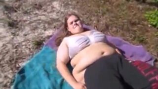 Wife Engulfing Dick Outside & Getting Bareback All Different Ways