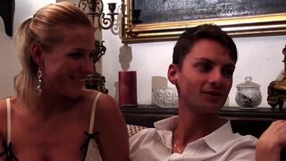 dilettante sex of group with two naughty whores hungry of dicks #5