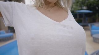 Horny MILFs with Huge Boobs Show Hard Solo