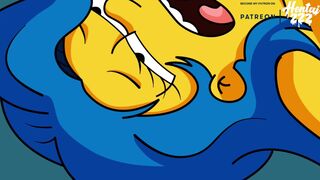 HOMER AND MARGE CREAMPIE CARTOON PORN VIDEO