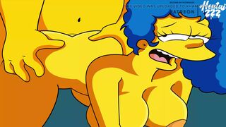 HOMER AND MARGE CREAMPIE CARTOON PORN VIDEO