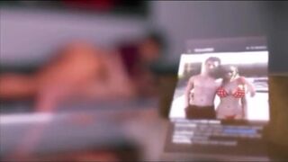 Fucking and cum inside her pussy