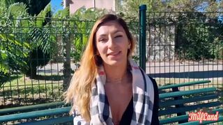 Kyara, Aude and Stella, a trio of naughty girls, share a cock