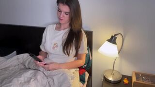 Hot Step Mother was caught by her step son while jerking off her big cock