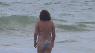 had sex on the beach with my stepbrother, huge cumshot in my pussy