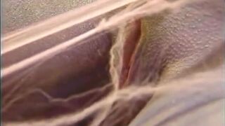 Guy fucks mature brunette's twat