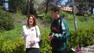 The hot MILF Albaan goes hunting for Madrid