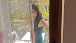 Sex my stepmom who dressed like a slut, hard and with dirty talk!