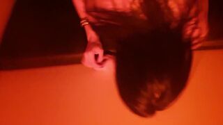 COUPLE WATCHES LIVE SEX IN SWING BOOTH