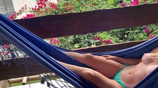 Jane R. moans in pleasure as her big tits & ass bounce in orgasmic pleasure