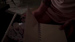 Alina Rai & her step-mom get naughty in hotwife photo shoot with taboo action