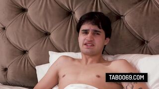 Stepmom Texas Patti begs stepson for his hard cock deep in her ass - taboo deepthroat action!