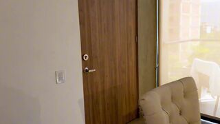 Maxx Betancur & Carla Morelli take turns riding a massive cock POV style