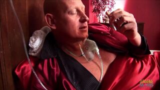 Watch Stacey Saran's patient take a hard pounding from Paul Black's huge cock in lingerie and get a hot facial