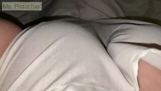 Stepmom Sonya Kalfa gets a POV voyeuristic experience with her natural big tits and perfect body