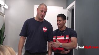 Lolly Dames & Danny Mountain's wild interracial threesome with Mike Ox & Danny Mountain