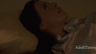 Petite blonde MILFs engage in group sex with Nathan Bronson, Seth Gamble, and Anna Claire Clouds