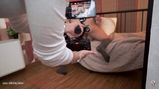Watch BTS French MILF Endy take Andy's huge cock deep in her ass in real sex video - 14 image