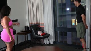 Watch Texas MILF Pov take her stepson's friend's throbbing cock deep in her curvy body - 2 image