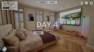 Daisy, the curvy stepmom, goes wild on a massive cock in Mansion Days part 6 - BBW parody hentai game - 1 image