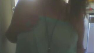 Horny MILF with massive tits goes wild and horny - 3 image